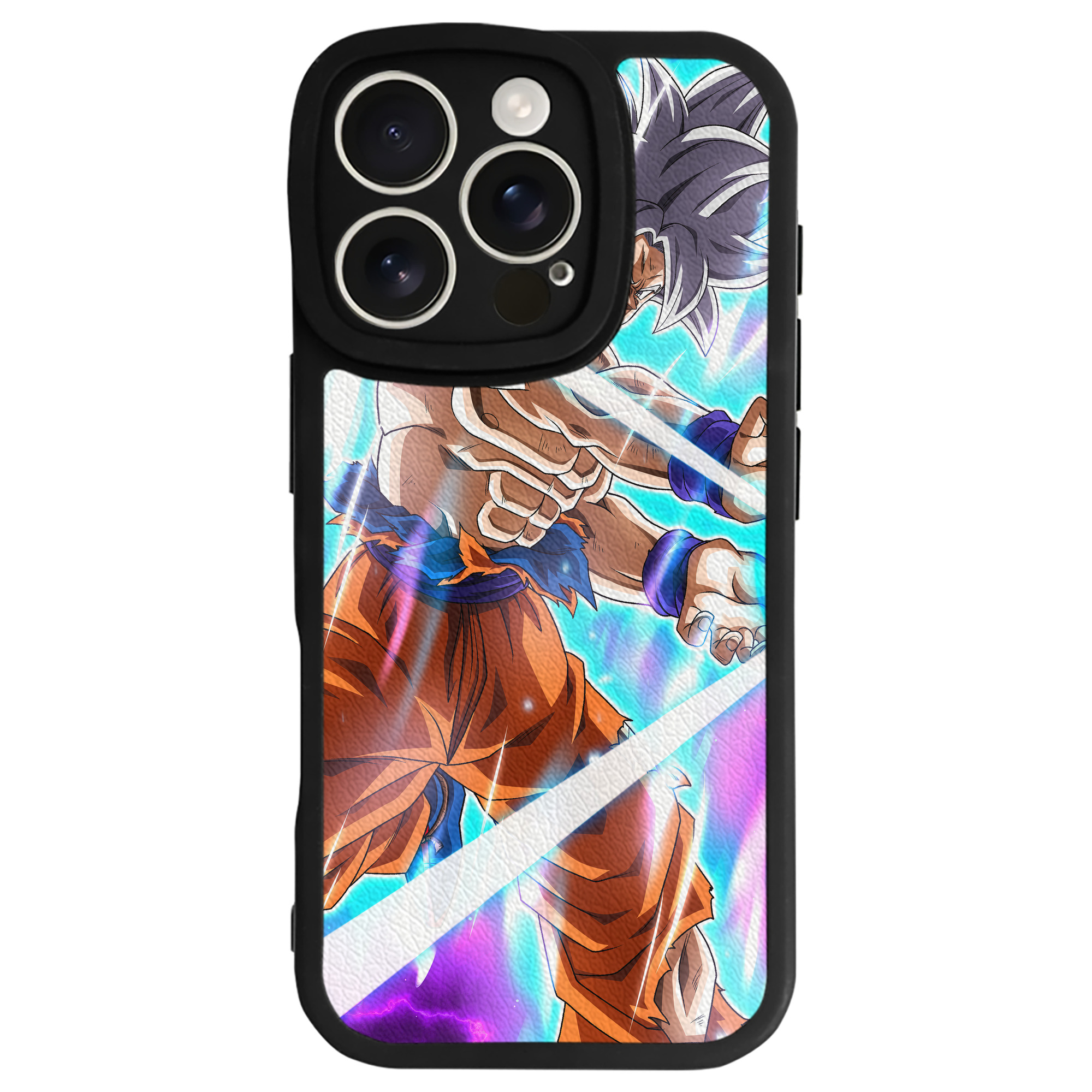 （画像用） ドラゴンボール DRAGON BALL 【iPhone 16シリーズ対応】シリコンスマホケース（レザー調） 材質：シリコン